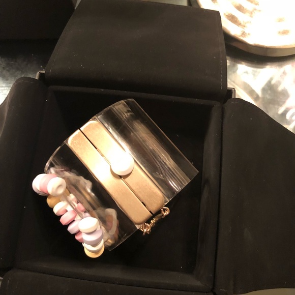 Authentic Sweet Candy Signature CHANEL Lucite Cuff - Picture 3 of 8